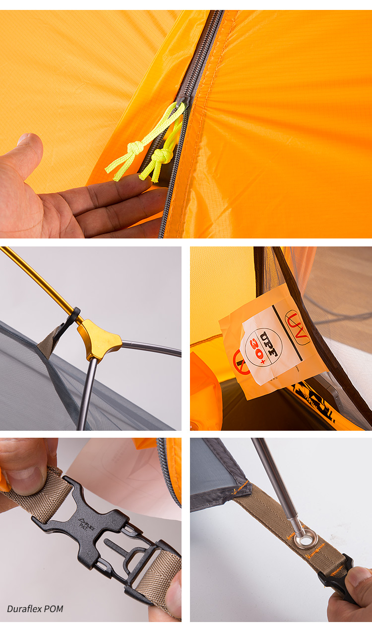 Cheap Goat Tents  Cycling Tent 1 Person Ultralight Backpacking Tent Double Layer Fishing Beach Tent Outdoor Travel Hiking Camping Tent Tents 